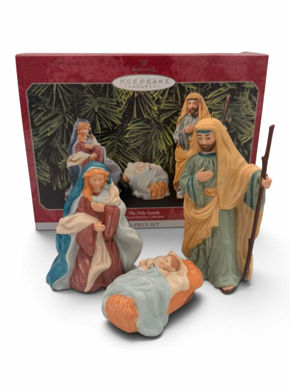 Hallmark Keepsake Ornament The Holy Family Blessed Nativity Set